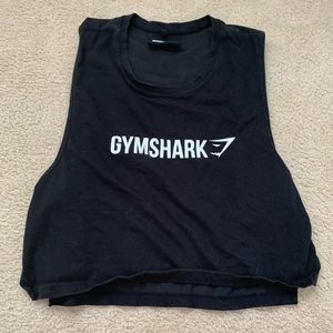 Black Gymshark tank top